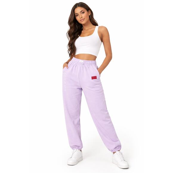 CHNGE Pants - Pastel Lavender Joggers Soft Girl Cozy Athleisure Sweatpants